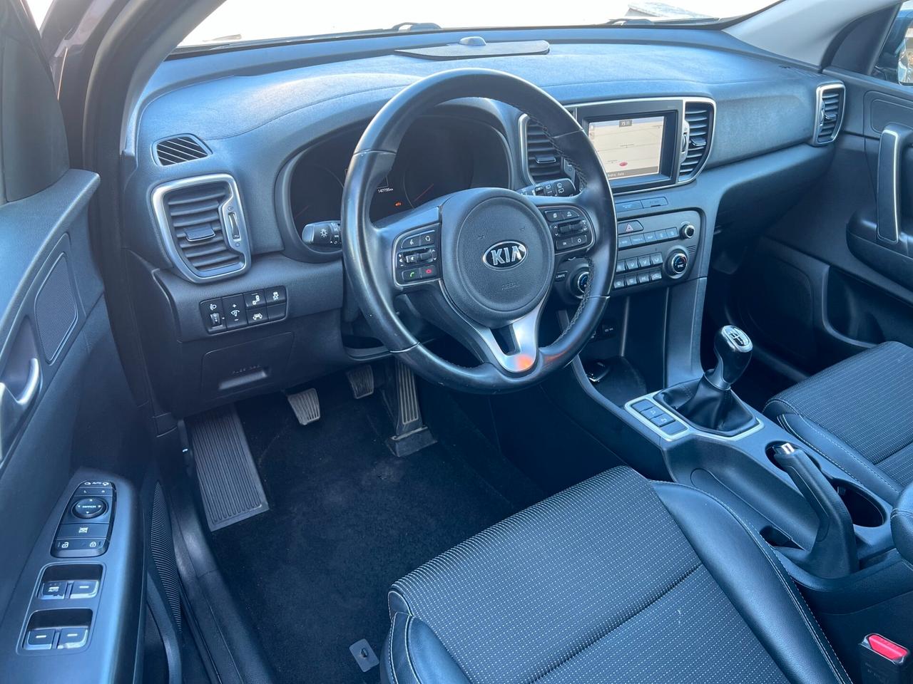 Kia Sportage 1.7 crdi 115cv Class Style 2wd NAVI/PELLE/19;CAMERA.. PERFETTA!!