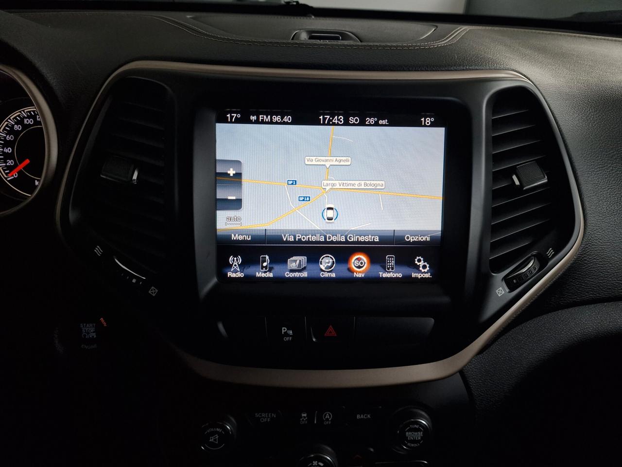 Jeep Cherokee 2.0 Mjt II 4WD Active Drive I Limited 140cv Euro6