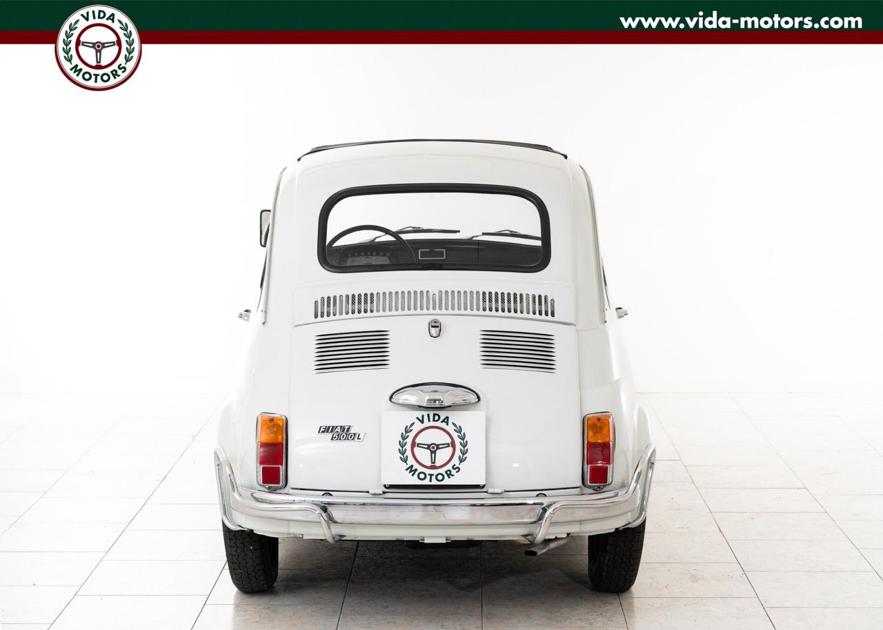 Fiat 500L 1972 * TARGA ROMA * UNICO PROPRIETARIO * LIBRETTO ORIGINALE