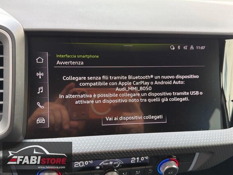 Audi A1 Sportback 35 TFSI 150 Cv S- Tronic S- Line - LED, Ad. Cruise, Sensori, Ruotino ecc