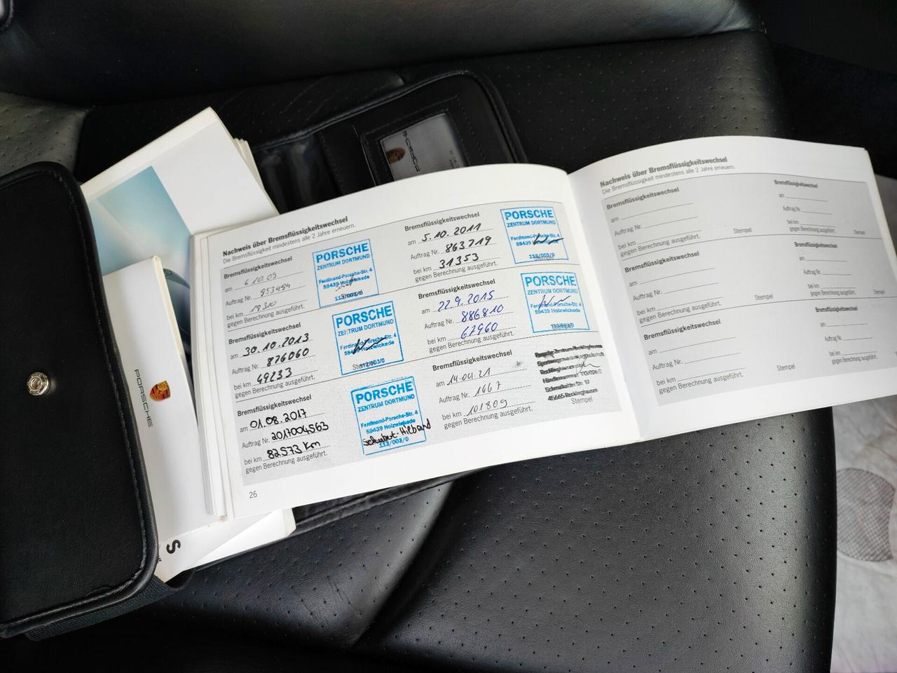 Porsche Boxster Unico Prop.Book Service Porsche