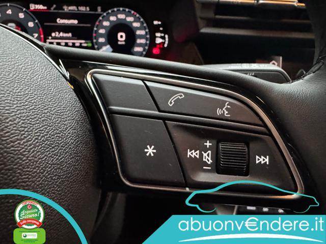 AUDI A3 SPB 35 TFSI Identity Black KM ZERO