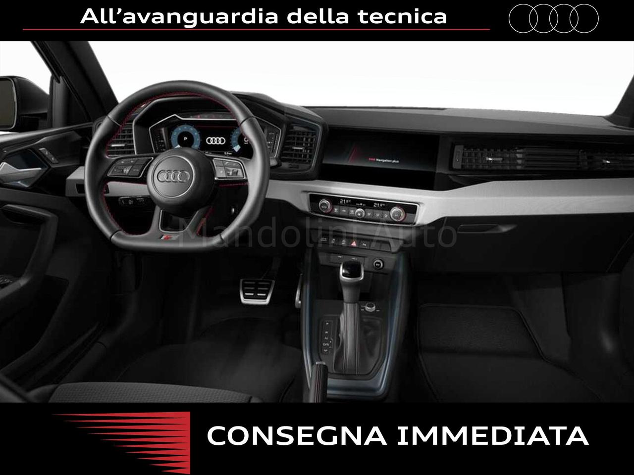 Audi A1 sportback 40 2.0 tfsi 207cv identity black s tronic