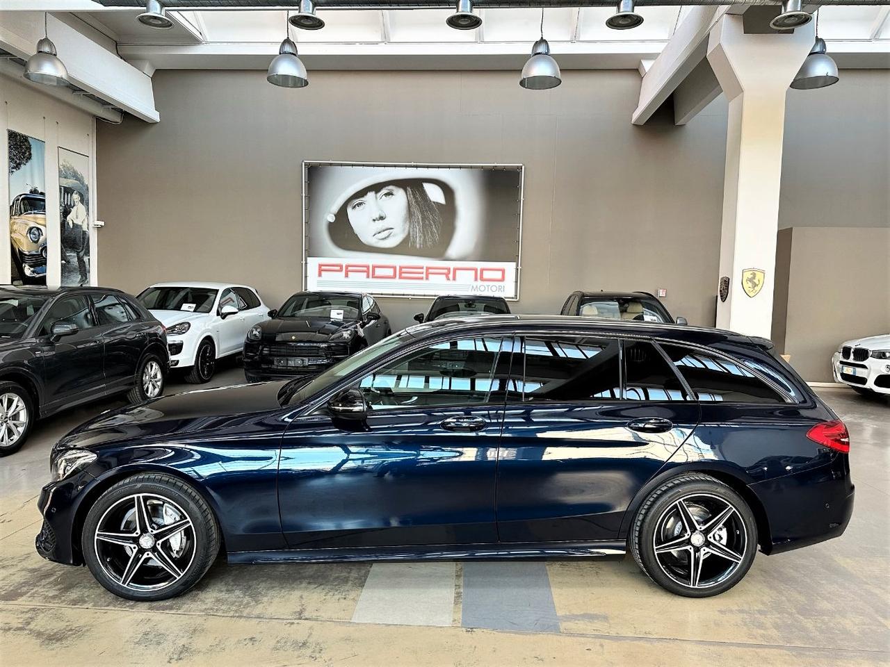 Mercedes C 220 D SW 4Matic Premium AMG Auto-18"-Pelle-AirMatic D/C