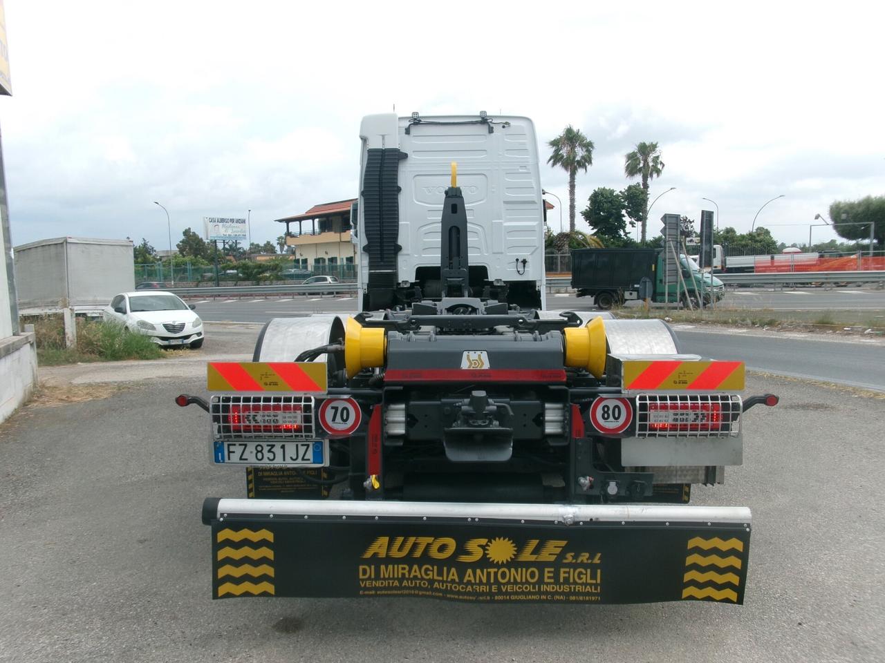 Volvo FH 540CV EURO 6 SCARRABILE ITALEV 26T ADR CASSE DA 6 METRI