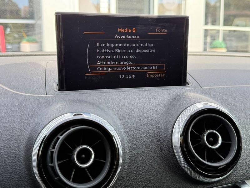 Audi A3 A3 SPB 1.6 TDI clean diesel 110cv 6m ADMIRED S-LINE