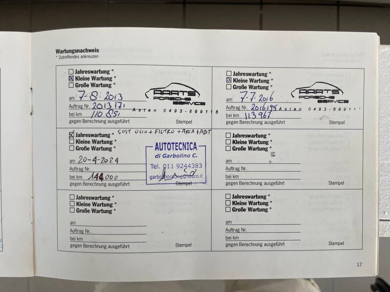 Porsche Boxster 986 Cabrio - ASI e Bookservice Porsche