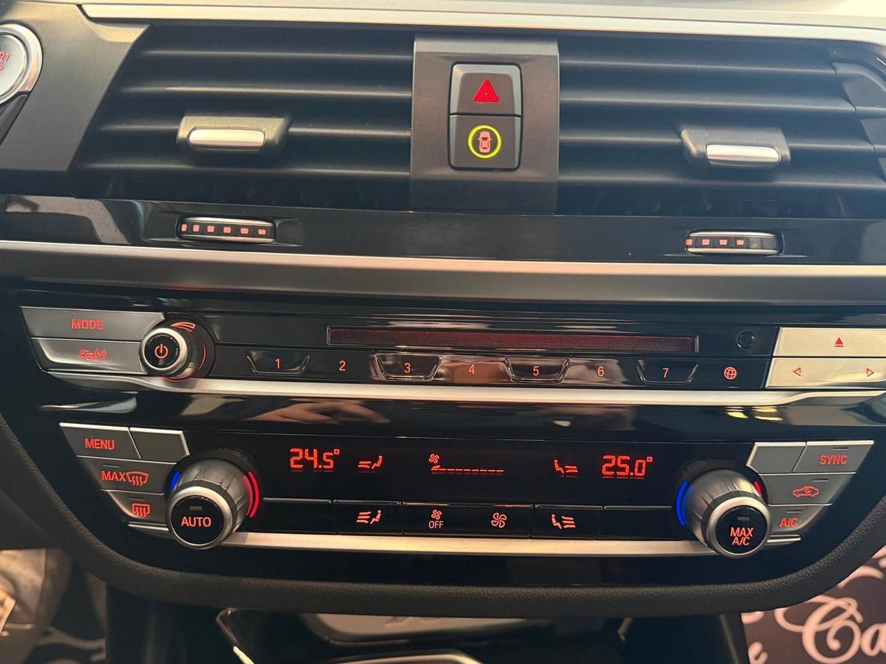 BMW X3 20D SPORT X-DRIVE 190CV NAVI CRUISE ANNO 2019