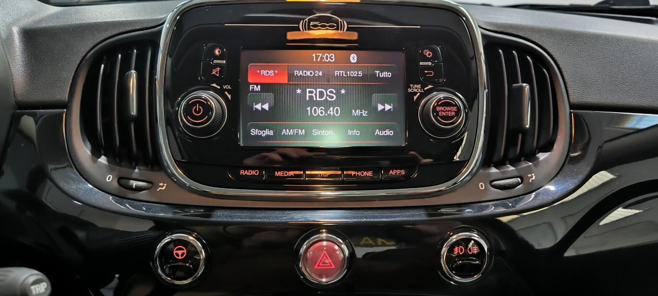 Fiat 500 1.2 lounge unipro km34mila ok neopatentati