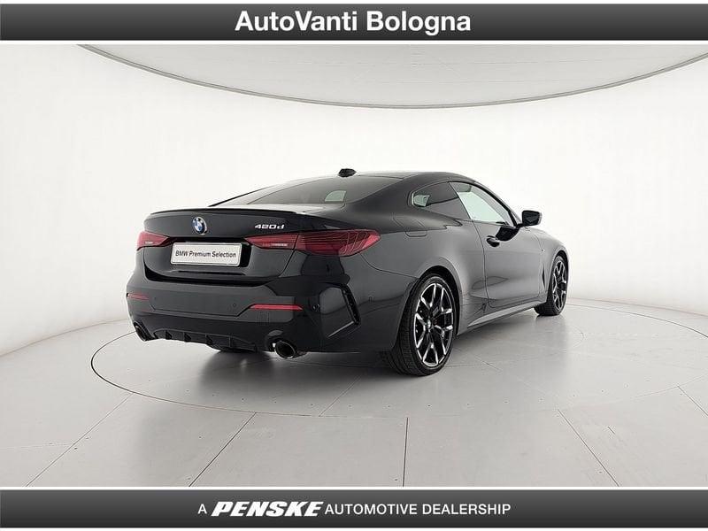 BMW Serie 4 420d Coupe mhev 48V xdrive MSport Pro auto