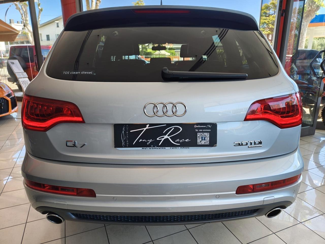 Audi Q7 3.0 TDI 240 CV quattro S-LINE GANCIO TRAINO UNIPRO