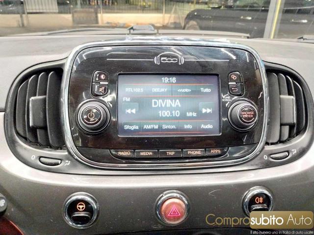 FIAT 500 1.2 Lounge (Garanzia 12 Mesi)