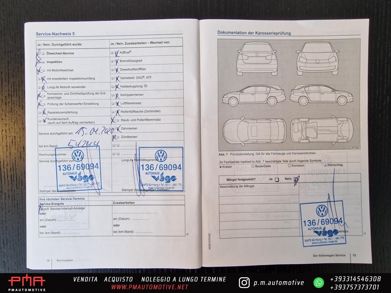 Volkswagen Golf 5p 1.4 tgi dsg METANO TETTO TAGLIA