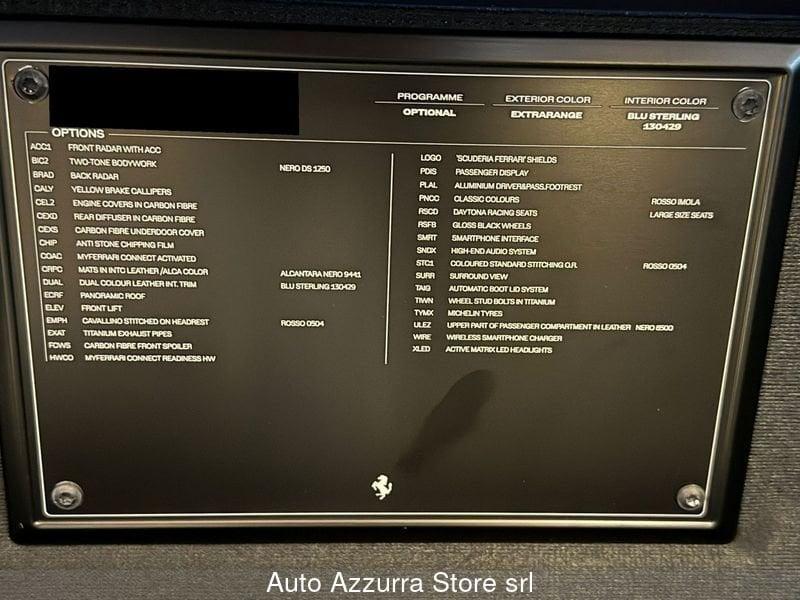 Ferrari 12Cilindri 12Cilindri 6.5 V12 dct | IVA, LIFT, CARBON, DAYTONA SEATS, PASSENGER DISPLAY