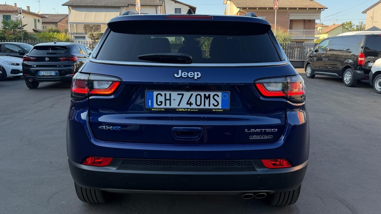 JEEP COMPASS 1.3 LIMITED 4XE TURBO T4 PHEV AT6 190 CV - FULL LED, VIRTUA COCKPIT, NEOPATENTATI