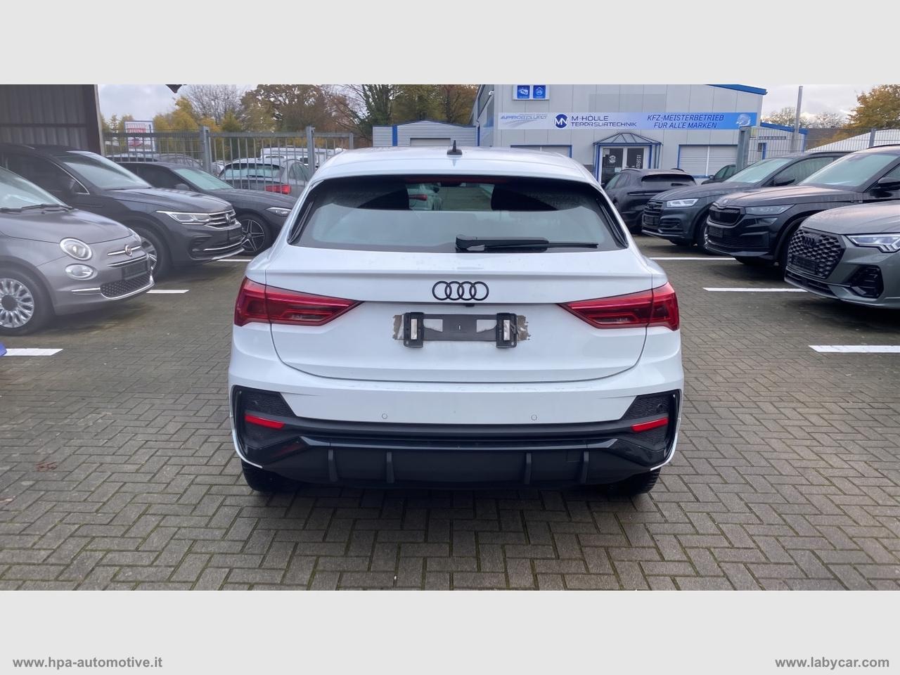 AUDI Q3 SPORTBACK 2.0TDI S-LINE LED SONOS PELLE NAVI RÌCAMERA 360