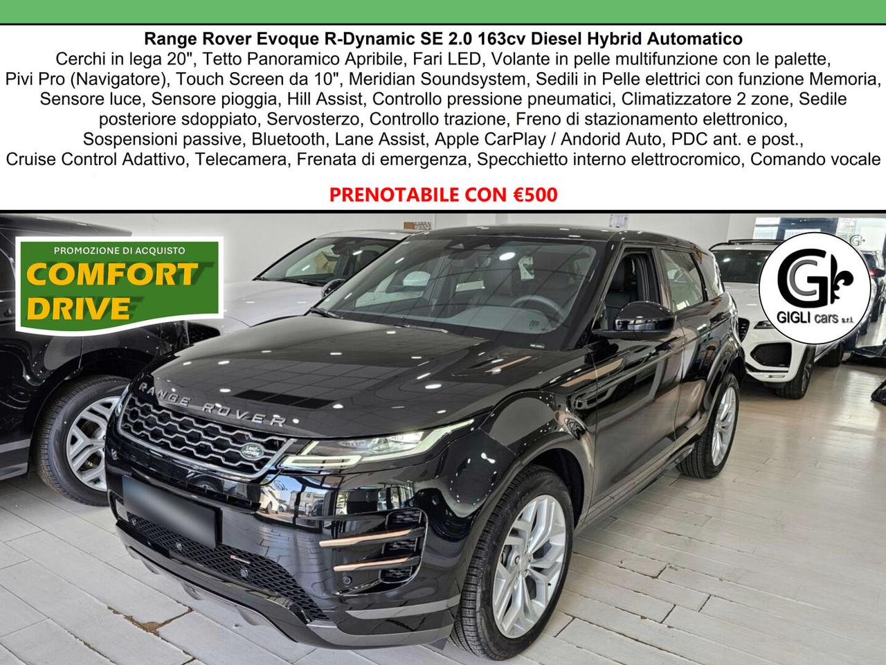 Land Rover Range Rover Evoque 2.0d i4 mhev R-Dynamic SE awd 163cv auto
