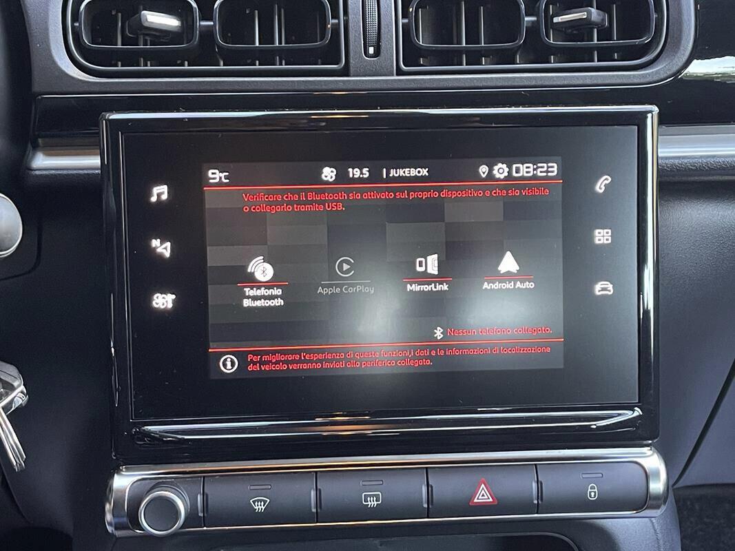 Citroen C3 BlueHDi 102 CV S&S Feel Pack (Apple CarPlay- Fari anteriori diurni a LED- Fari posteriori a LED effetto 3D)