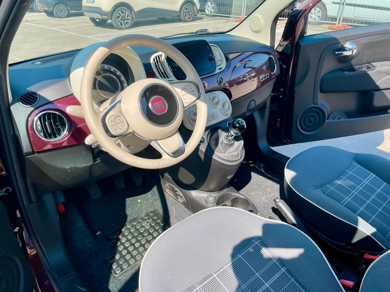 Fiat 500 1.2 Pop 2020 ***LIEVEMENTE SINISTRATA *** MARCIANTE ***