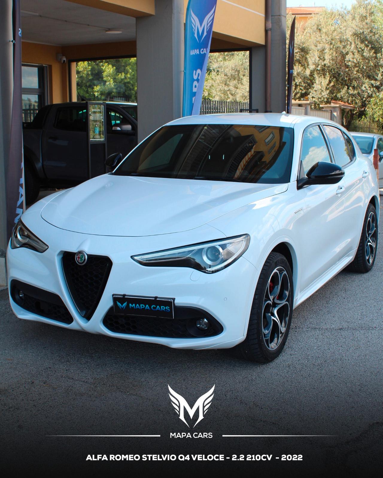 Alfa Romeo Stelvio 2.2 Turbodiesel 210 CV AT8 Q4 Veloce Tì