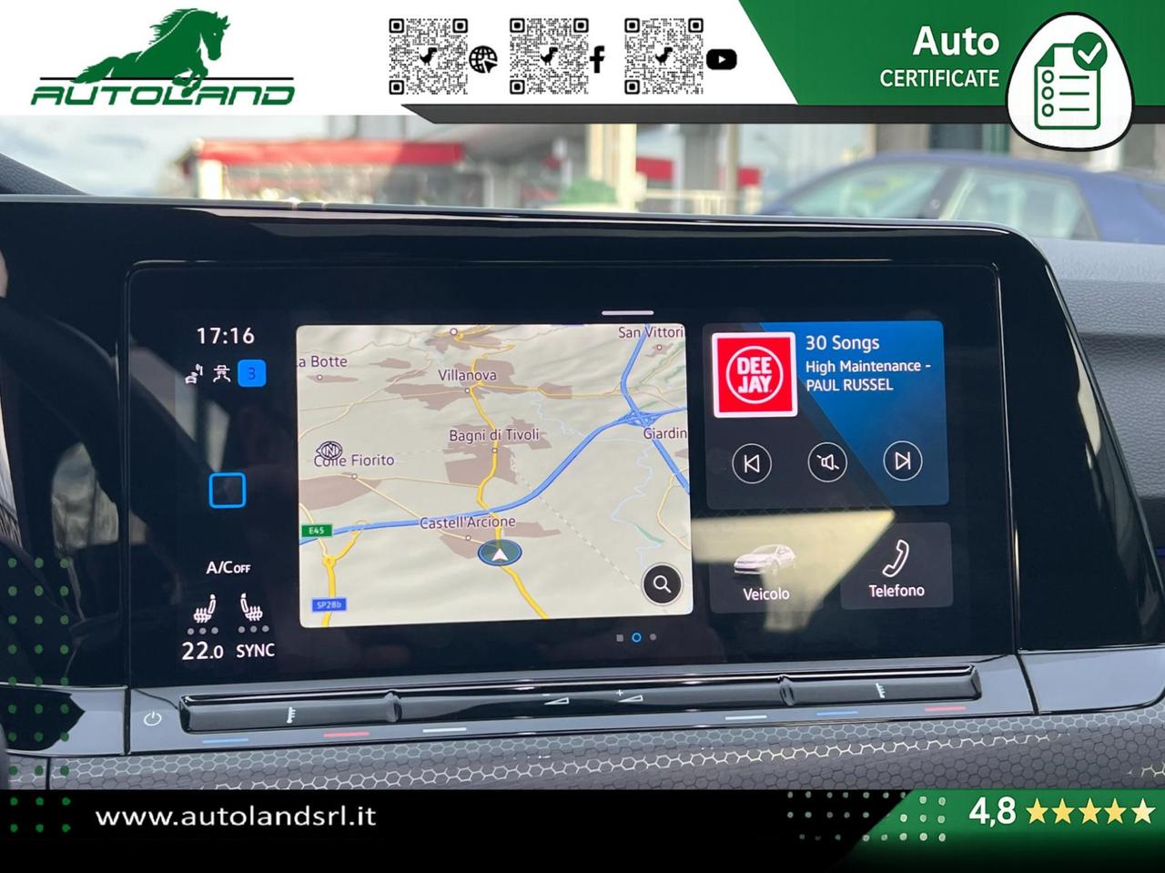 Volkswagen Golf GTD 2.0 tdi GTD 200cv dsg Tetto*DDC*IQ LIGHT*FULL