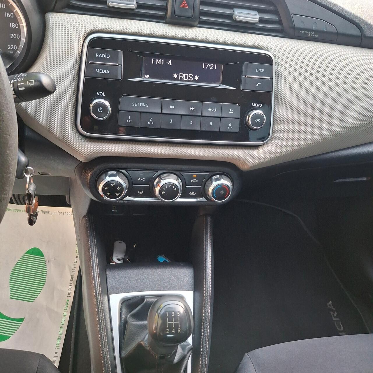 Nissan Micra 1.0L 12V 5 porte Visia+-PERFETTA-