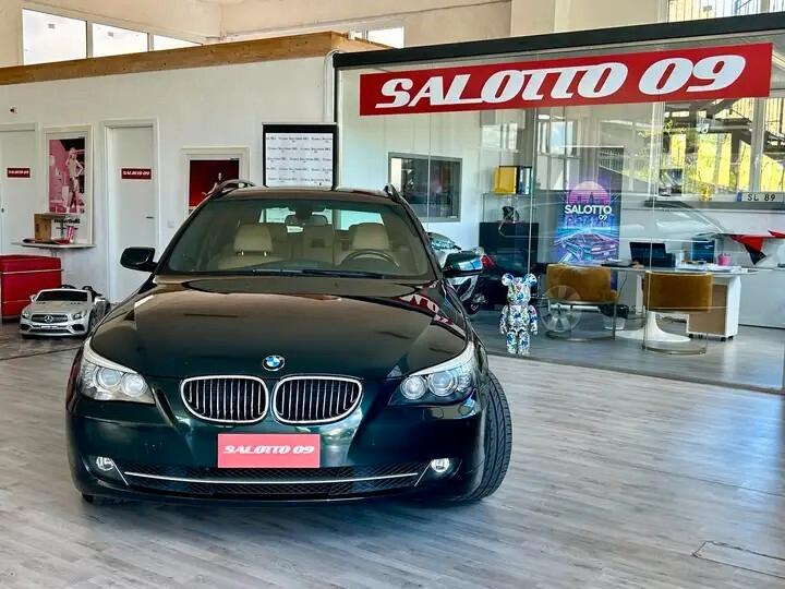 Bmw 530i Touring xdrive *VERDE PROFONDO* *GARANZIA* *PELLE TOTALE DAKOTA MARRONE*
