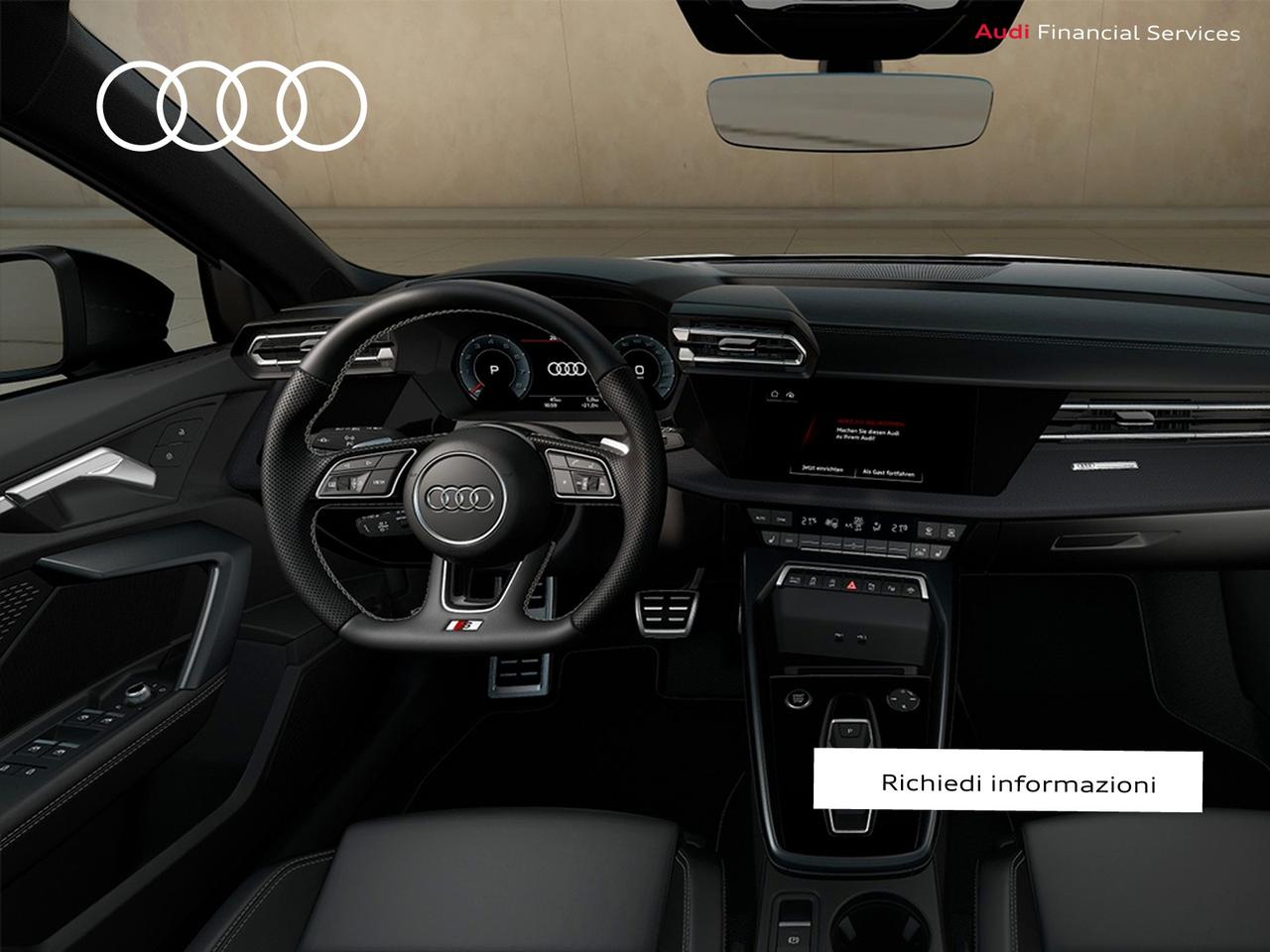 Audi A3 sportback 1.5 tfsi mhev s line edition 150cv s-tronic