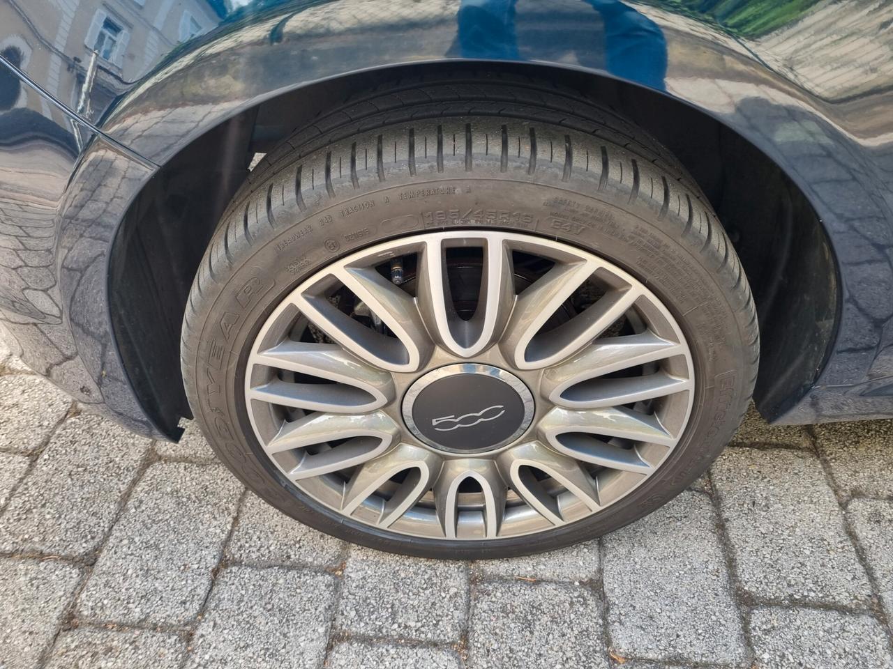 Fiat 500 1.2 Lounge 69cv 10.2016 km62000 neopat