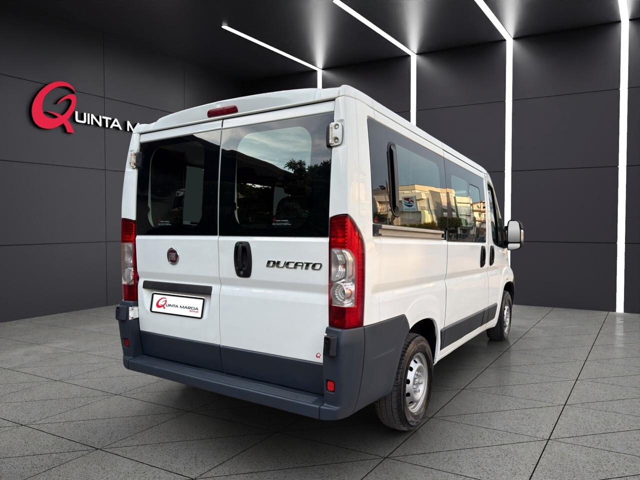 Fiat Ducato 2.3 MJT 130CV Furgone Vetrato 9 Posti