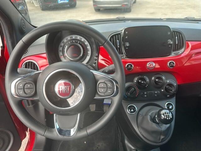Fiat 500 C 1.0 Hybrid Red