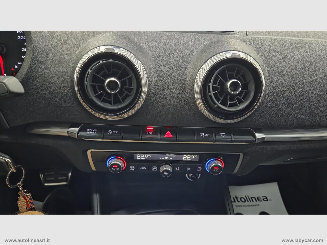 AUDI A3 SPB 1.6 TDI 116CV S tronic Sport