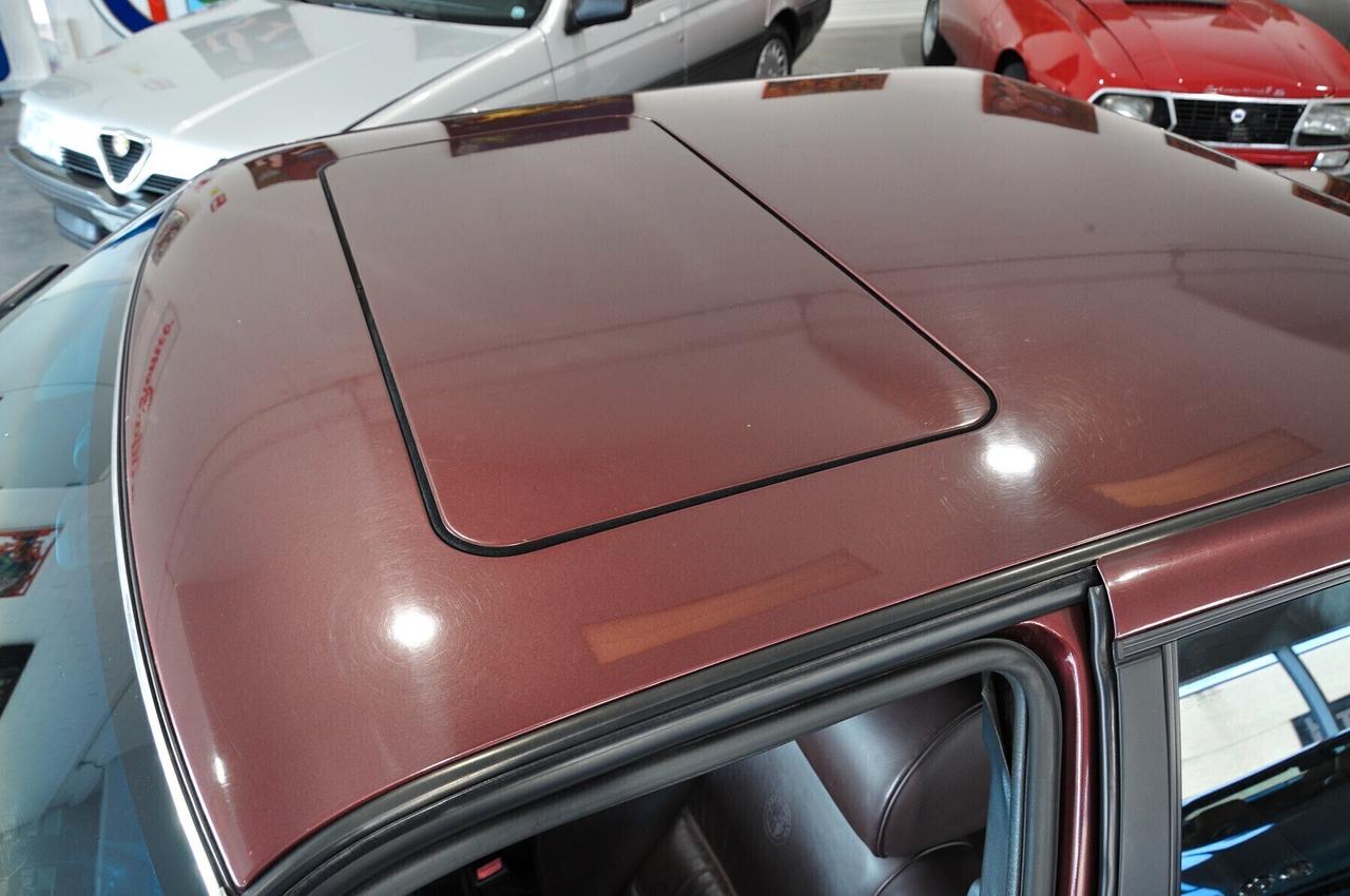 Alfa Romeo 164 2.0i V6 turbo cat Super CRS pelle tagliandata