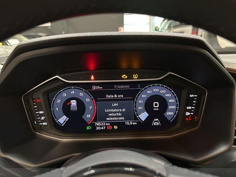 Audi A1 II 2019 Sportback Benzina Sportback 25 1.0 tfsi Admired my20