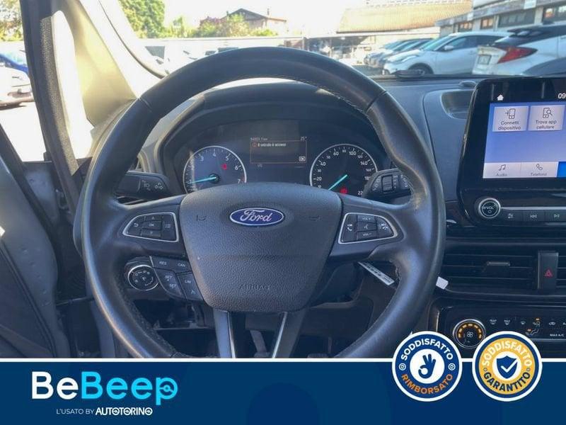 Ford EcoSport 1.0 ECOBOOST TITANIUM S&S 125CV MY20.25
