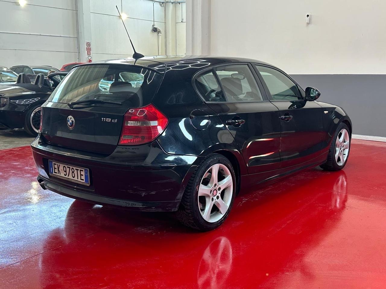 Bmw 118 118d cat 5 porte Eletta DPF