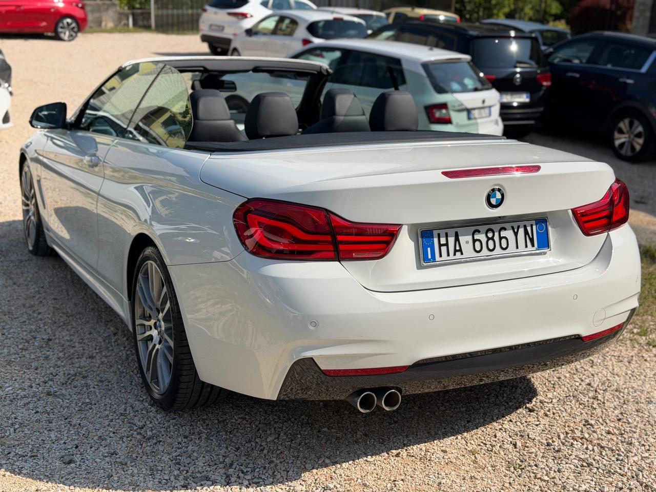 Bmw 420d EU6B MSPORT CABRIO PELLE NAVIPRO KMCERT GARANZ