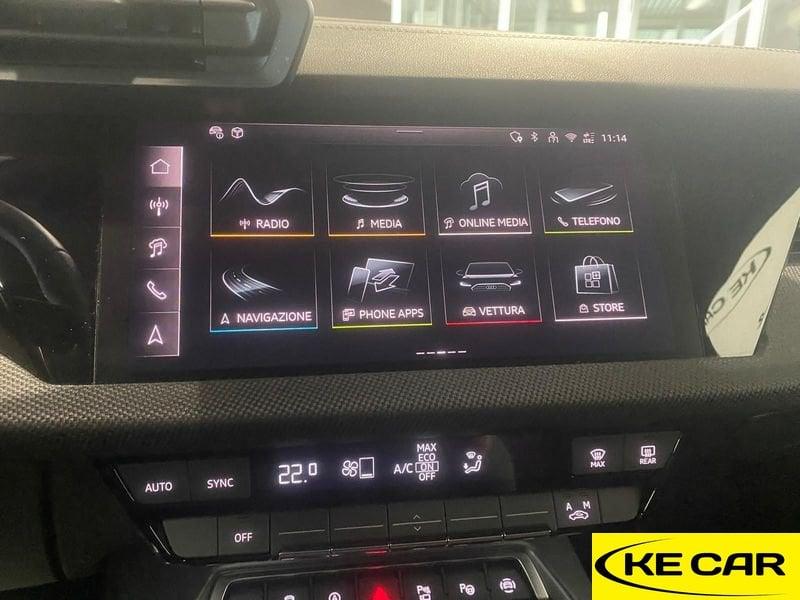 Audi A3 SPB 35 TFSI S tronic Sline NAVI - RETROCAM