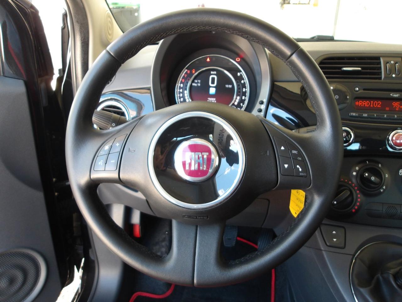 Fiat 500 1.2 Lounge 69cv E6 ***TETTO PANORAMICO***