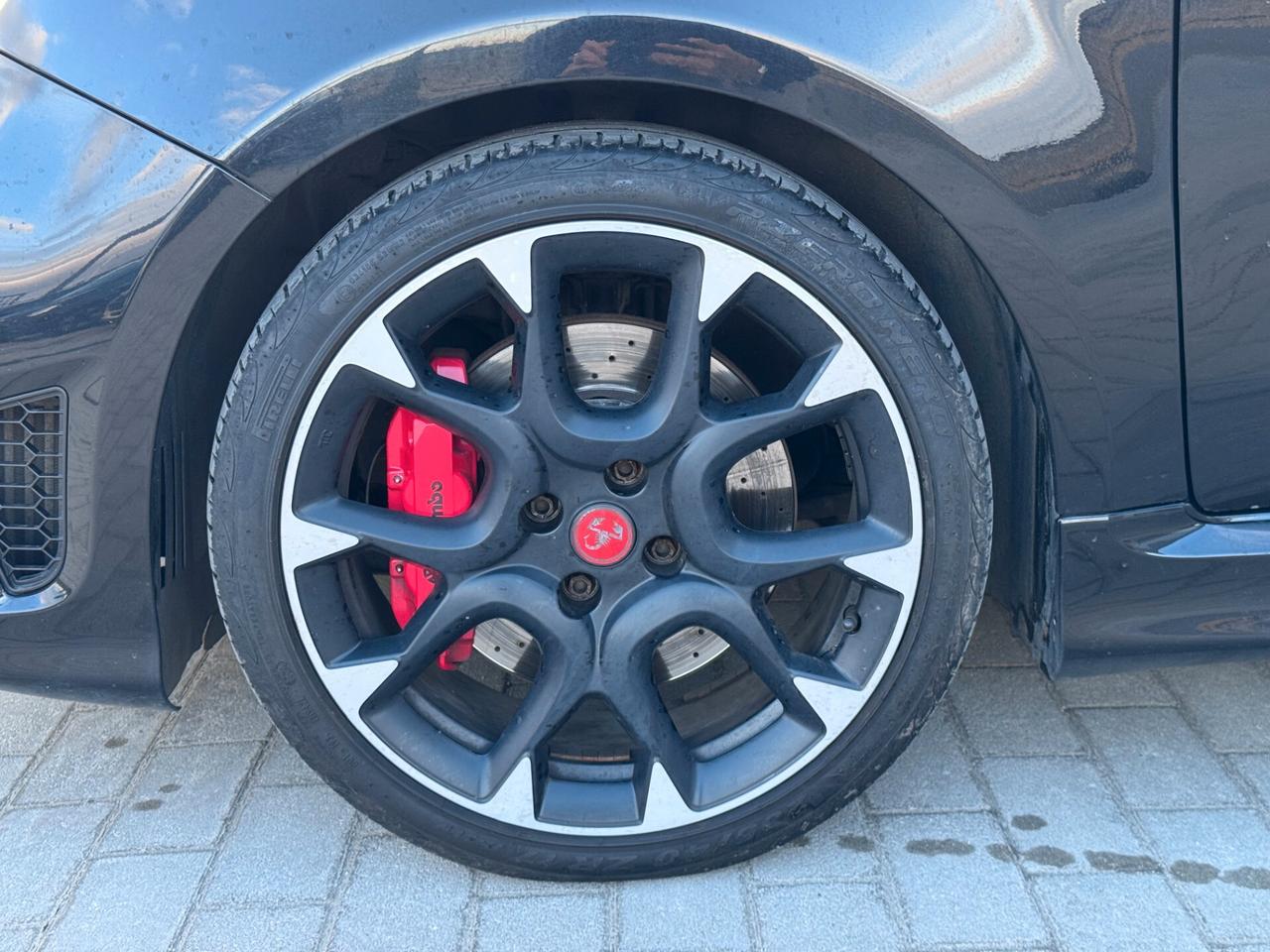 Abarth 595 1.4 Turbo T-Jet 180 CV Competizione CARBONIO SABELT FULL UNI PRO TAGLIANDI CERT