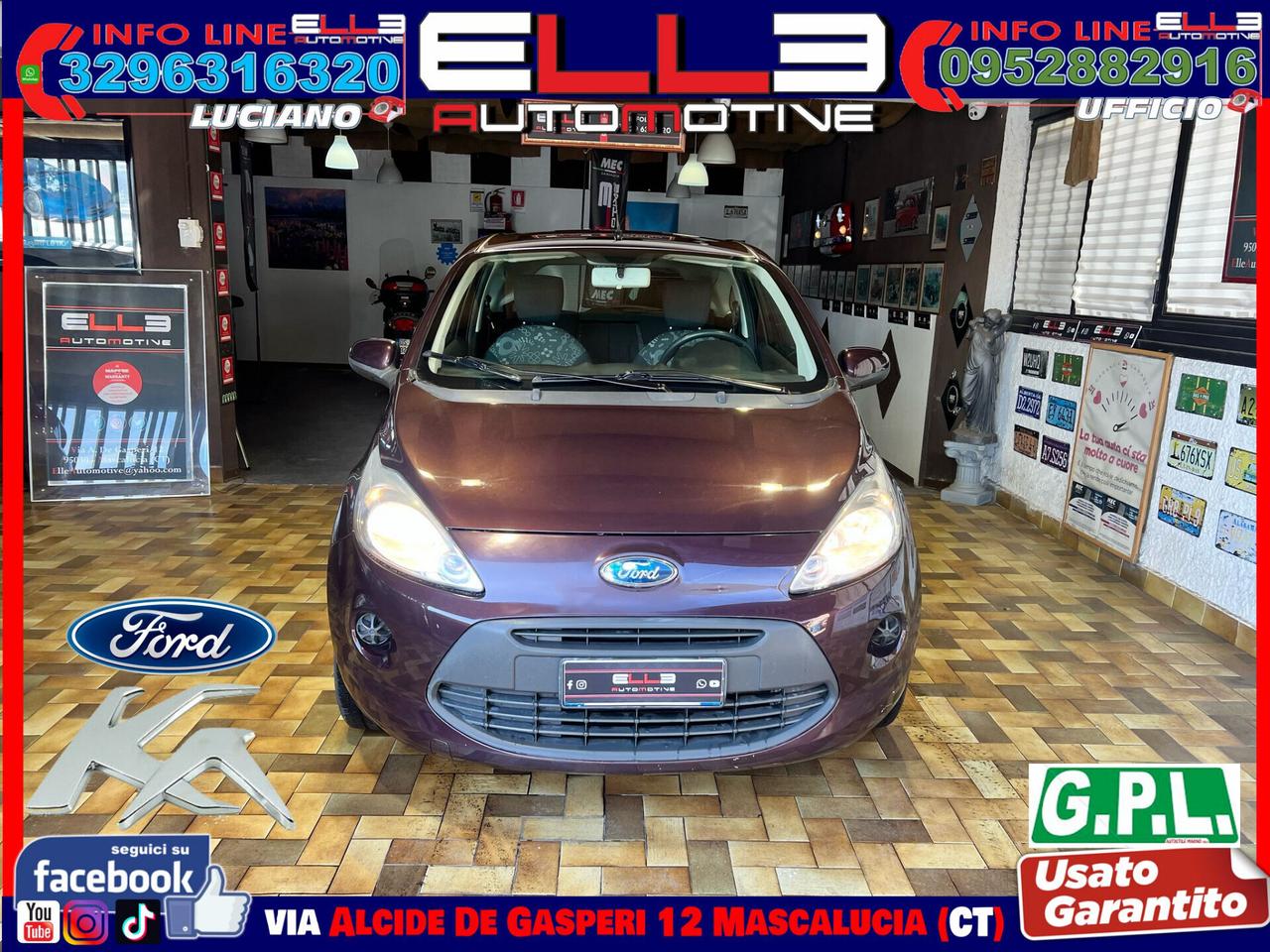 Ford Ka 1.2 BENZ/GPL