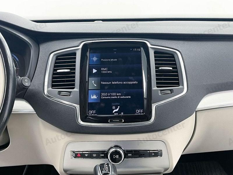 Volvo XC90 D4 190CV AUT TRAZIONE ANTERIORE 5 POSTI MOMENTUM