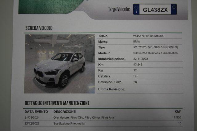 BMW X2 xDrive25e Business-X
