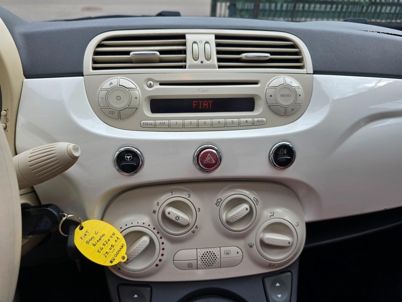 Fiat 500 CABRIO 1.2BENZ 69CV -2011