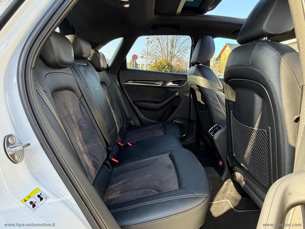 AUDI Q3 2.0TDI 184CV Quattro S-TRONIC S-TRONIC S-LINE TETTO NAVI LED BOSE QUATTRO ROTOR 20