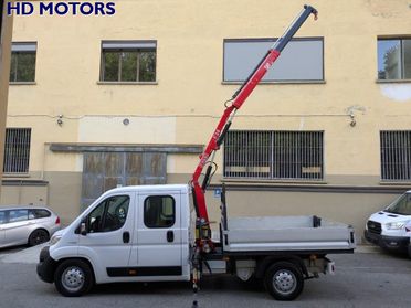 FIAT DUCATO 35 2.3 MJT 130 CV maxi doppia cabina gru