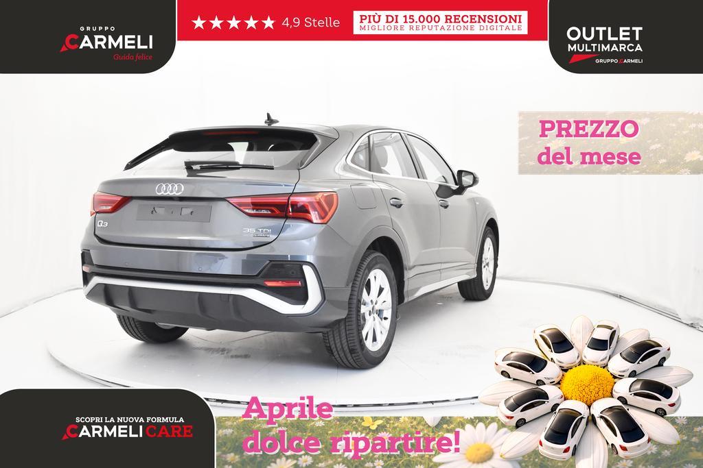 Audi Q3 2019 Sportback Spb 35 2.0 tdi S Line 4X4 TETTO,KM0