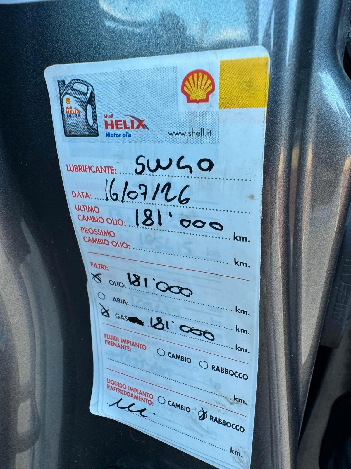 Nissan Qashqai Anno 2013 1.6 Benz/Gpl TAGLIANDATA