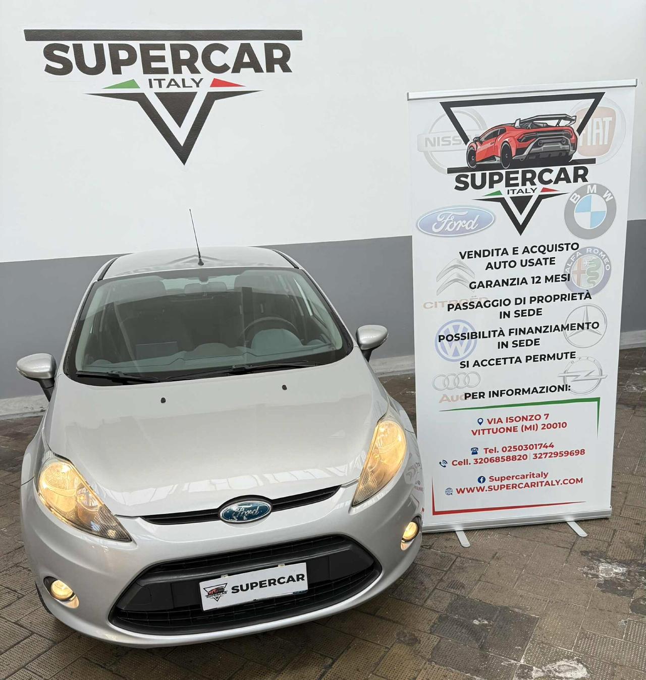 Ford Fiesta, 1.2 Benz, Euro 5, si neop, garanzia