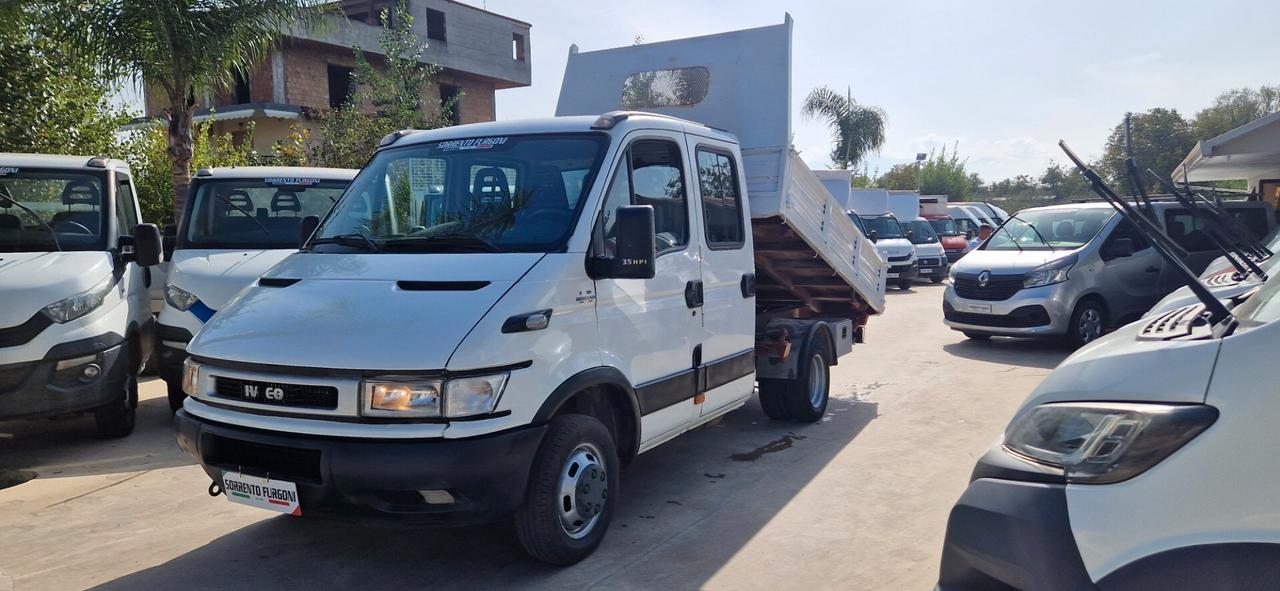 Iveco Daily 35C11 DOPPIA CABINA 7 PT RIBATABILE TRILATERALE